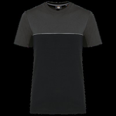 Camiseta bicolor eco Black / Dark Grey S