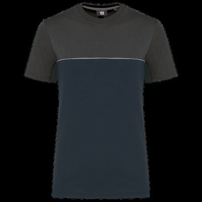 Camiseta bicolor eco Navy / Dark Grey S