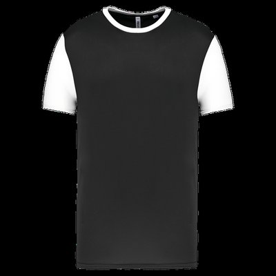 Camiseta bicolor infantil Black / White 4/6 ans