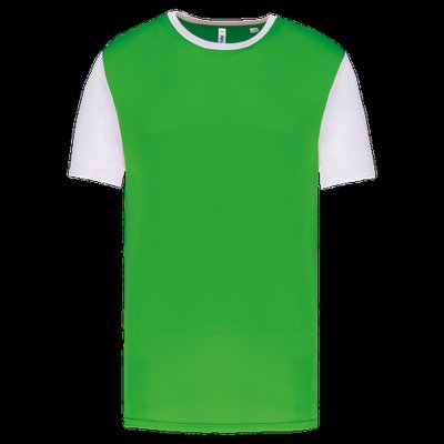 Camiseta bicolor infantil Green / White 4/6 Ans