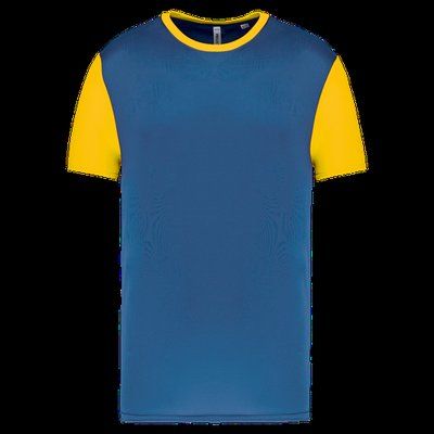 Camiseta bicolor infantil Sporty r blue/Sporty yellow 4/6 ans