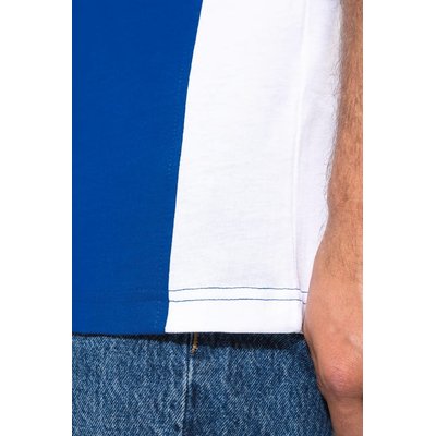Camiseta bicolor manga corta