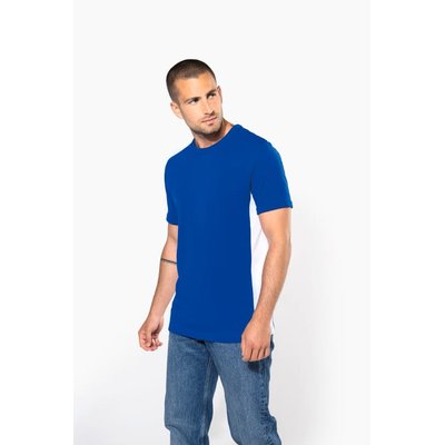 Camiseta bicolor manga corta