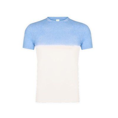 Camiseta Bicolor Unisex Azulp M