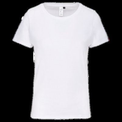 Camiseta Bio mujer algodón orgánico White Xl