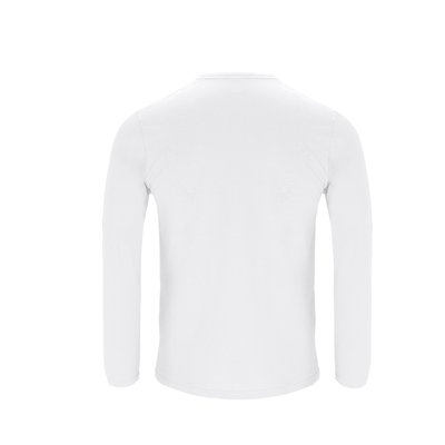 Camiseta Blanca Algodón Manga Larga