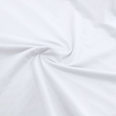 Camiseta blanca de algodón