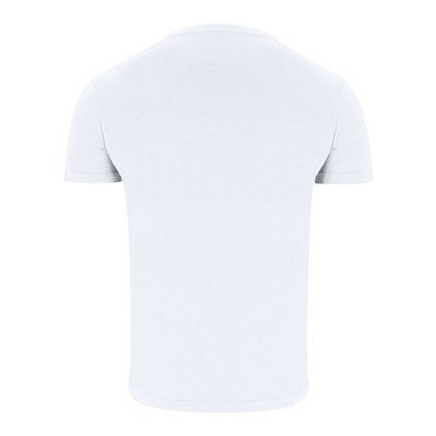 Camiseta blanca de algodón