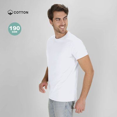 Camiseta blanca de algodón