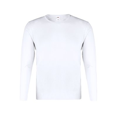 Camiseta Blanca Manga Larga Algodón Bla Xl