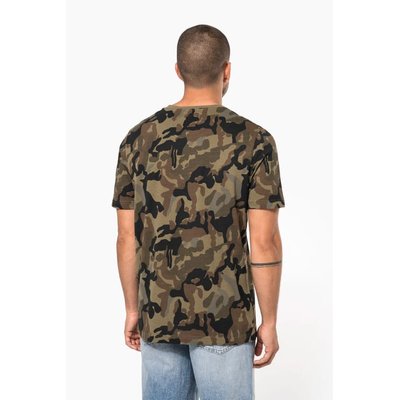 Camiseta camuflaje algodón
