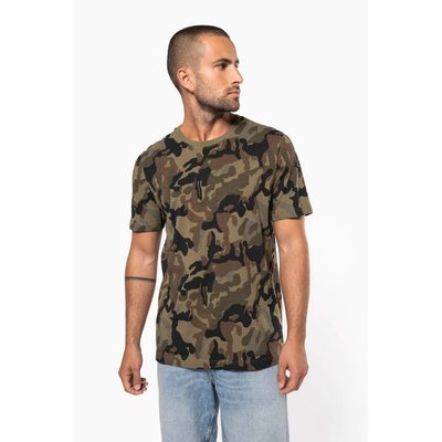Camiseta camuflaje algodón