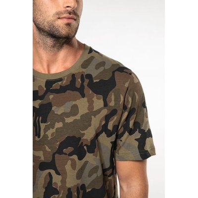 Camiseta camuflaje algodón