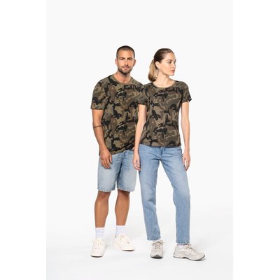 Camiseta camuflaje algodón