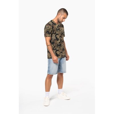 Camiseta camuflaje algodón