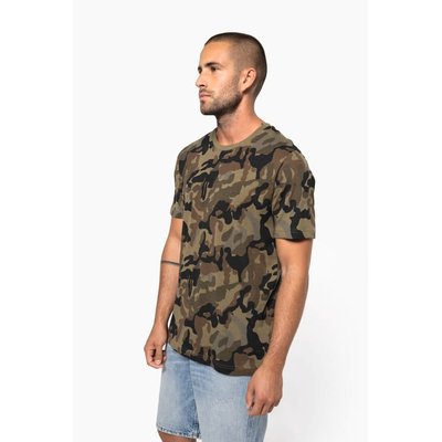 Camiseta camuflaje algodón