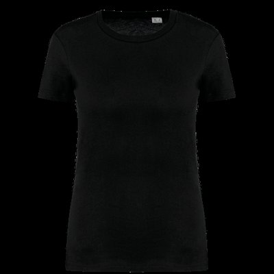 Camiseta chica algodón orgánico Black S