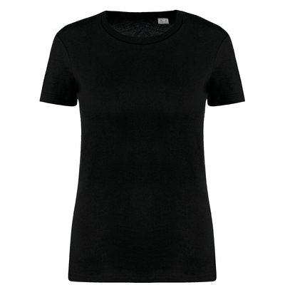 Camiseta chica algodón orgánico Black XXL