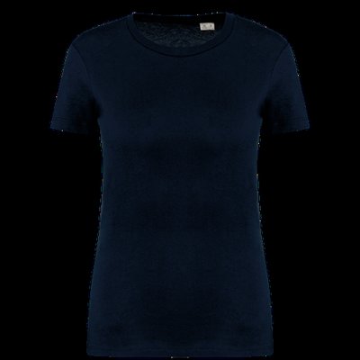 Camiseta chica algodón orgánico Navy Blue Xs