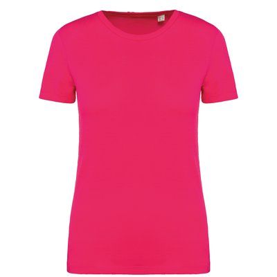 Camiseta chica algodón orgánico Raspberry Sorbet L