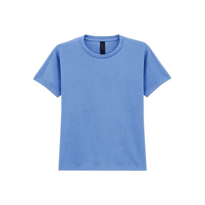 Camiseta clásica infantil de algodón Carolina Blue (X72) M