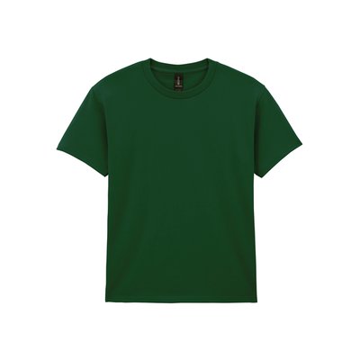Camiseta clásica infantil de algodón Forest Green (X72) L