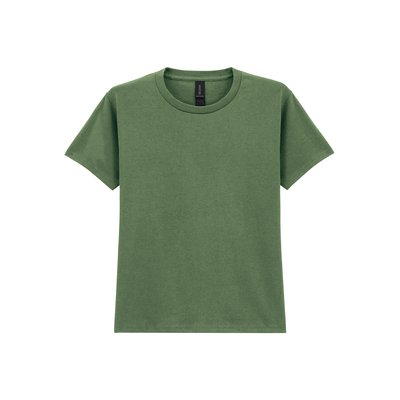 Camiseta clásica infantil de algodón Military Green M