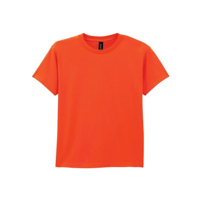 Camiseta clásica infantil de algodón Orange Xl