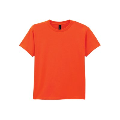 Camiseta clásica infantil de algodón Orange XS