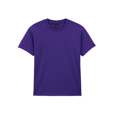 Camiseta clásica infantil de algodón Purple S