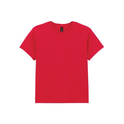 Camiseta clásica infantil de algodón Red M