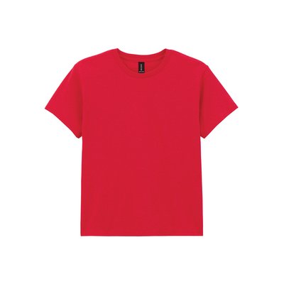 Camiseta clásica infantil de algodón Red XS