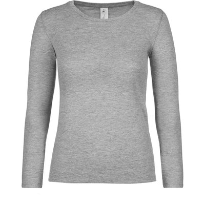 Camiseta clásica manga larga mujer Sport Grey XXL