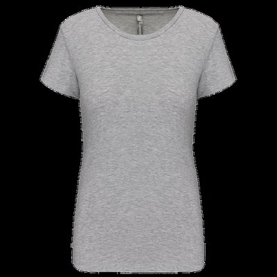Camiseta Color jaspeado mujer Light grey heather M