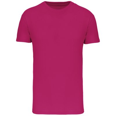 Camiseta Colores lisos 100% algodón Fuchsia 4/6 ans