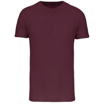 Camiseta Colores lisos 100% algodón Wine 4/6 ans