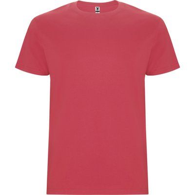 Camiseta Colores Manga Corta ROJO CRISANTEMO L