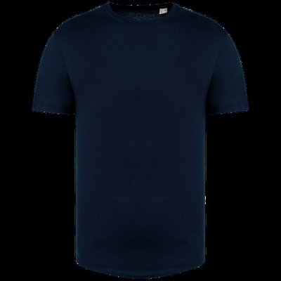Camiseta Corte regular con dobladillo Navy Blue Xs