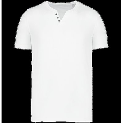 Camiseta cuello 3 botones White S