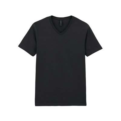 Camiseta cuello de pico Black Xxl
