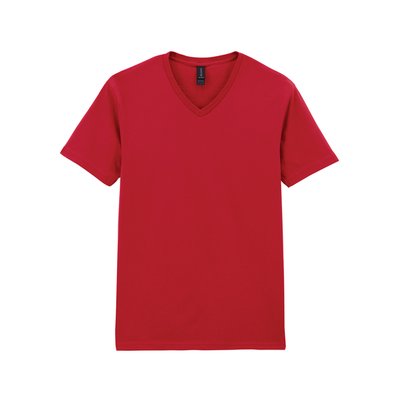 Camiseta cuello de pico Cherry Red 3Xl