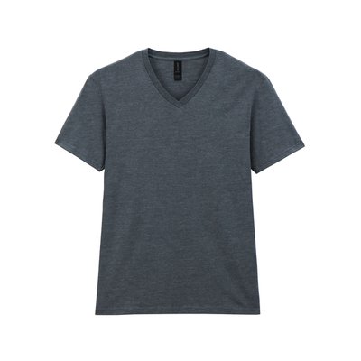 Camiseta cuello de pico Dark Heather 3Xl