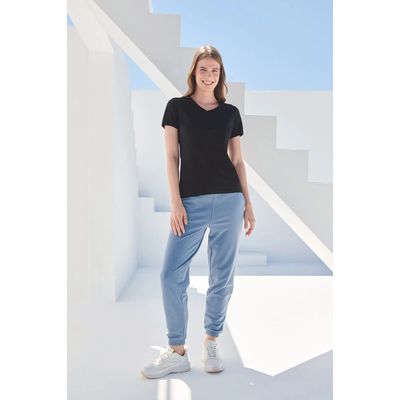 Camiseta cuello de pico para mujer