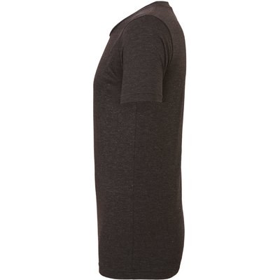 Camiseta cuello redondo manga corta Charcoal Black Triblend L
