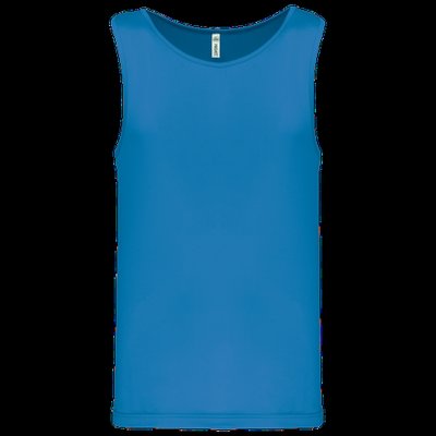Camiseta de deporte hombre Aqua Blue Xl