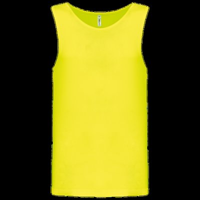 Camiseta de deporte hombre Fluorescent Yellow Xxl
