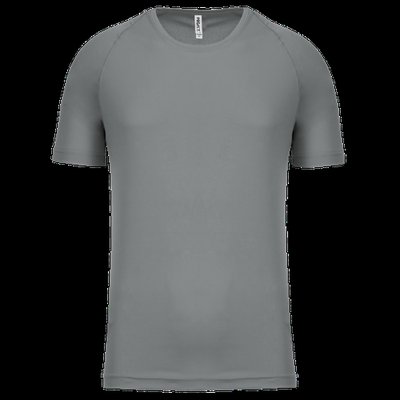 Camiseta de deporte hombre poliéster Fine Grey XS