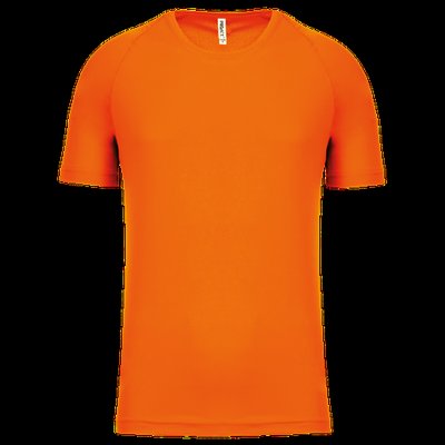Camiseta de deporte hombre poliéster Fluorescent Orange S