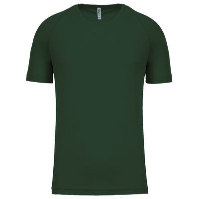Camiseta de deporte hombre poliéster Forest Green S