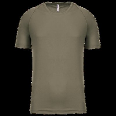Camiseta de deporte hombre poliéster Light Army Green M